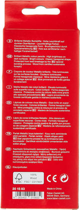 Faber‑Castell 201583 Metallic Colour Pencil (Pack of 10)