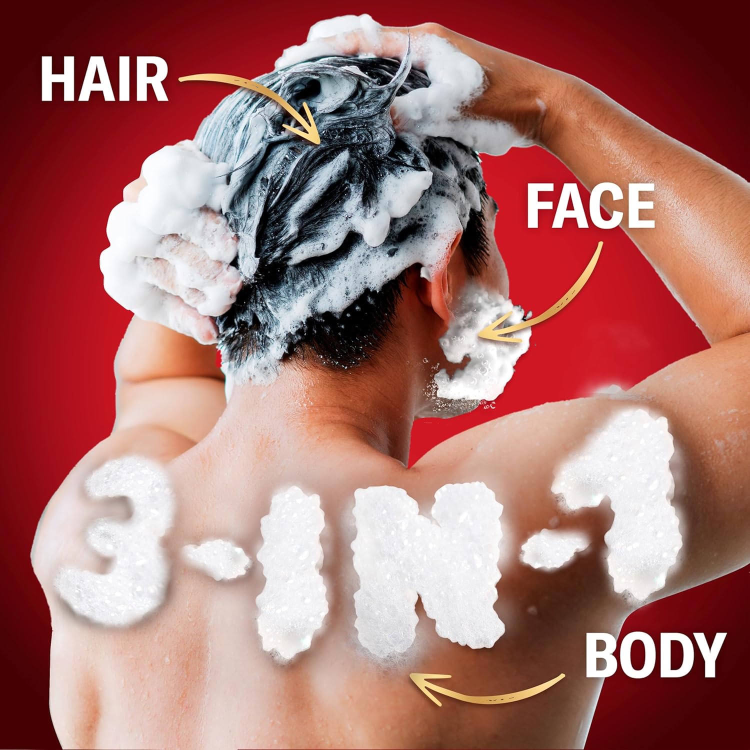 Old Spice Wolfthorn 3 az 1-ben Tusfürdő, Sampon és Arclemosó 400 ml – Férfias Frissesség Egész Nap