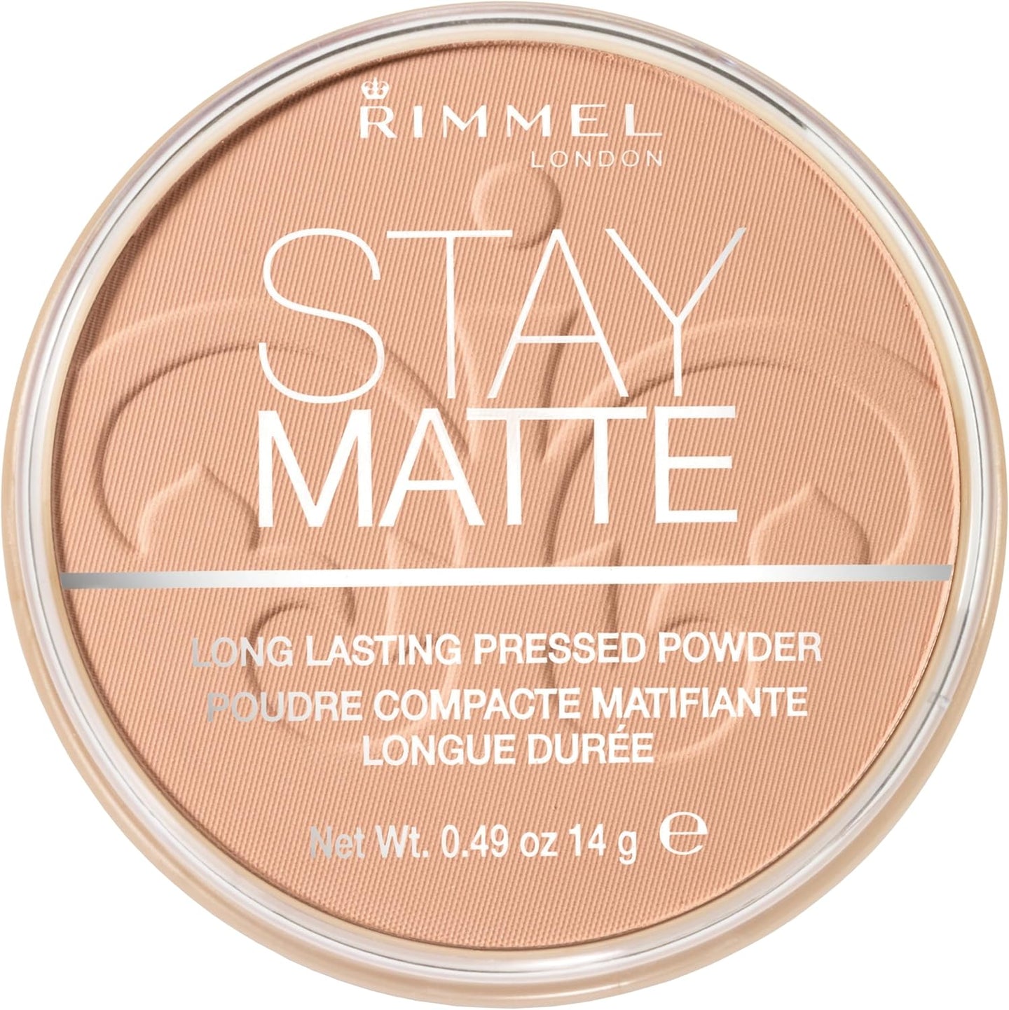 Rimmel Stay Matte Kompakt Púder 14 g – Hosszan Tartó Matt Hatás