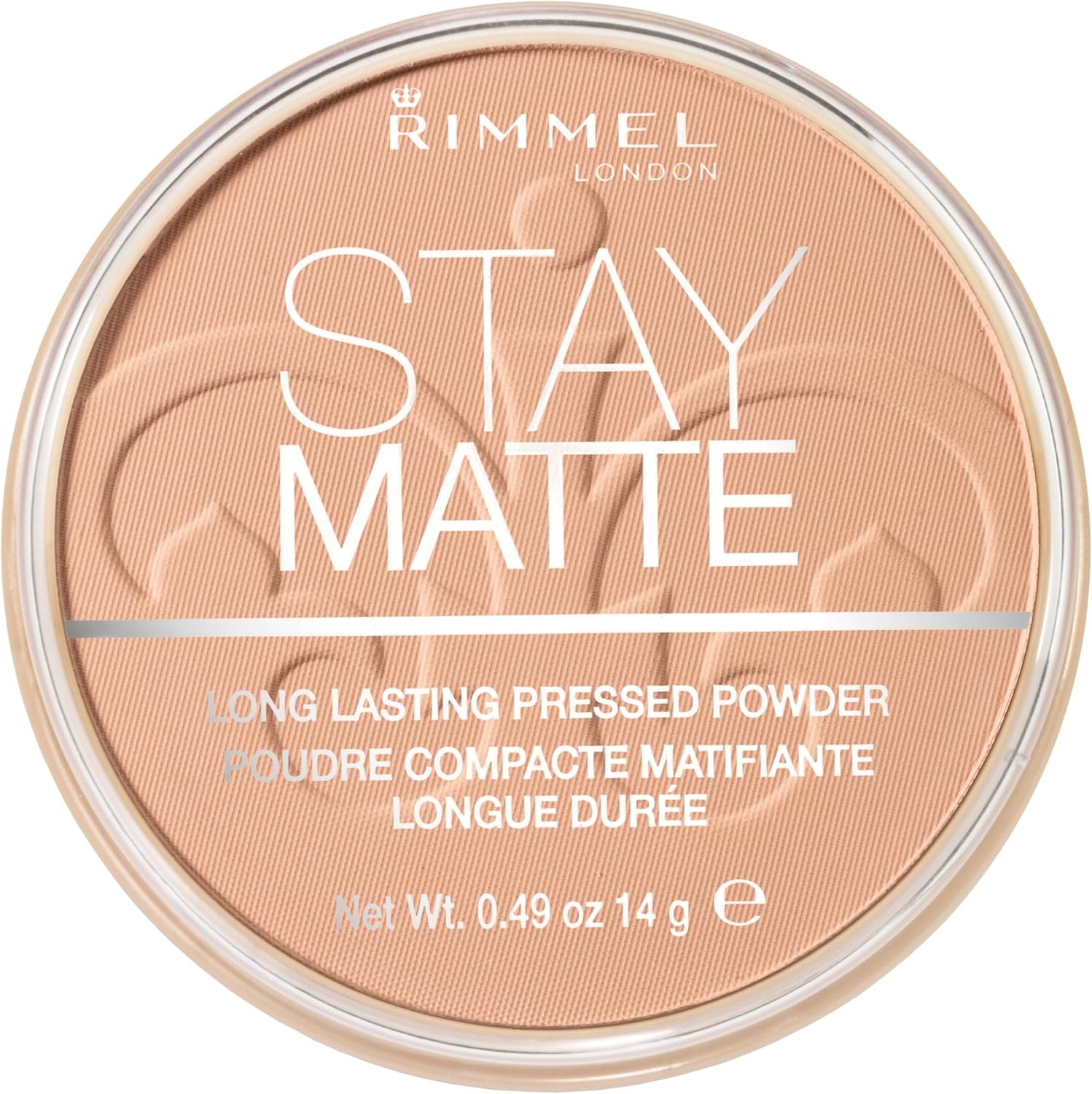 Rimmel Stay Matte Kompakt Púder 14 g – Hosszan Tartó Matt Hatás
