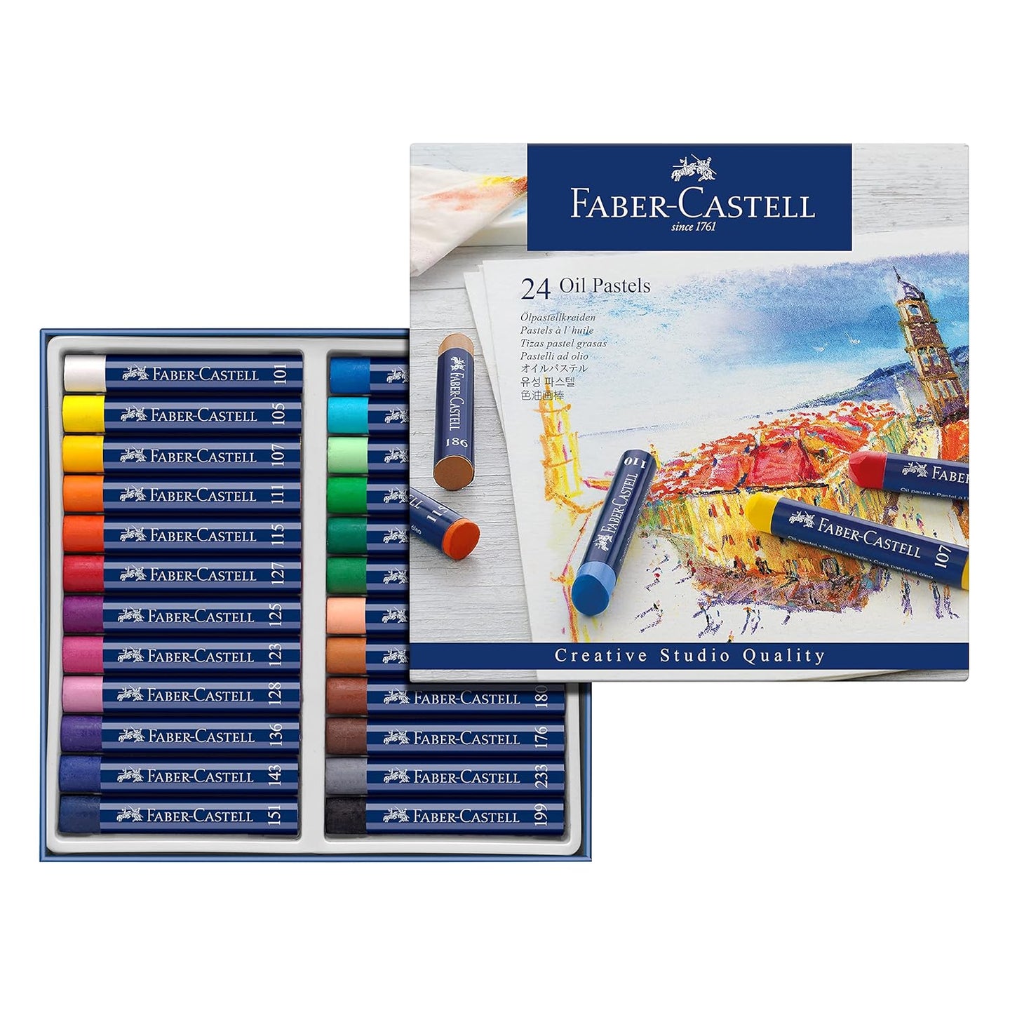 Faber‑Castell Creative Studio Oil Pastels Set