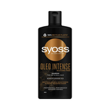 SYOSS Oleo Intense Sampon 440 ml – Tápláló Hajápolás Olajokkal a Selymes és Ragyogó Hajért