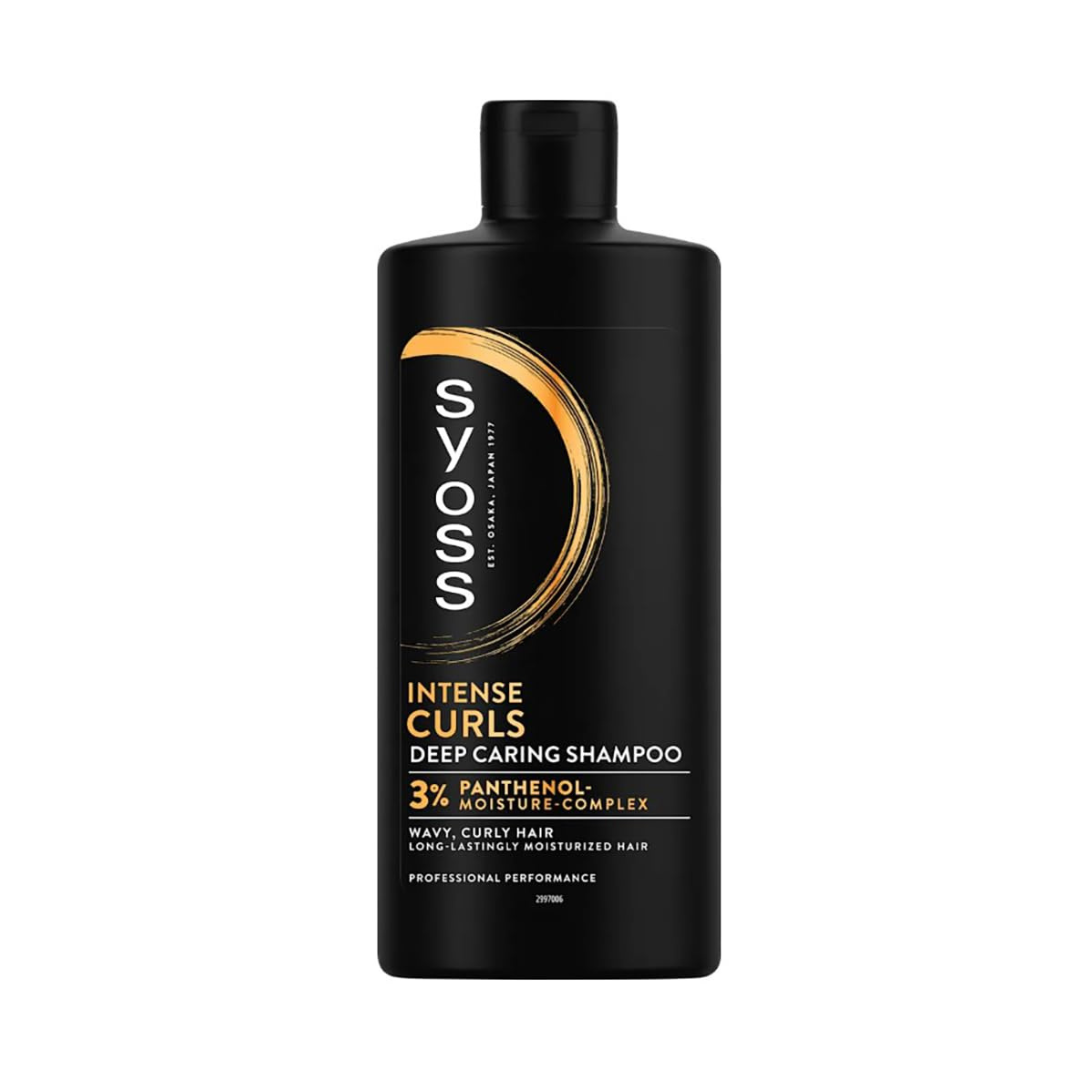 Syoss Sampon Göndör Hajra 440 ml – Hidratálás és Definiált Göndör Fürtök