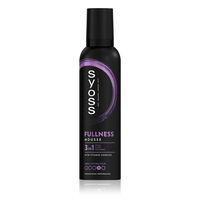 SYOSS Full Hair Hajhab 250 ml – Volumennövelő Hajhab a Dúsabb és Teltebb Hajért