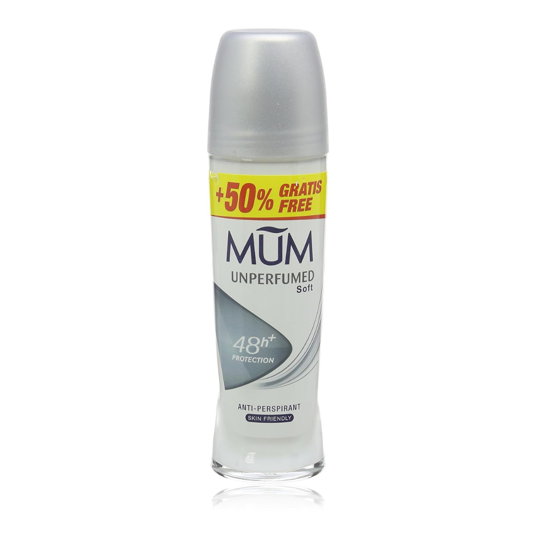 Mum Extra Fill illatmentes golyós dezodor 75 ml – 48 órás izzadásgátló érzékeny bőrre