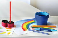 Faber-Castell | Megfizethető színes fogós ceruza – Halvány Geranium Lake | olcsó termékek a közelemben | Magyarországi online áruház | nemzetközi termékek