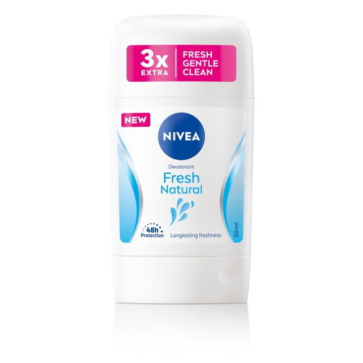 NIVEA Fresh Natural Női Dezodor Stift 50 ml – Természetes Frissesség Egész Nap
