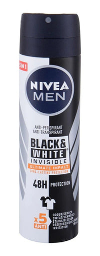 NIVEA MEN Fresh Active Izzadásgátló Spray 150 ml – Frissesség és 48 órás Védelem Férfiaknak