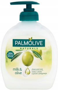 Palmolive Folyékony Szappan Tejjel és Olívaolajjal 300 ml – Tápláló és Hidratáló Kézápolás