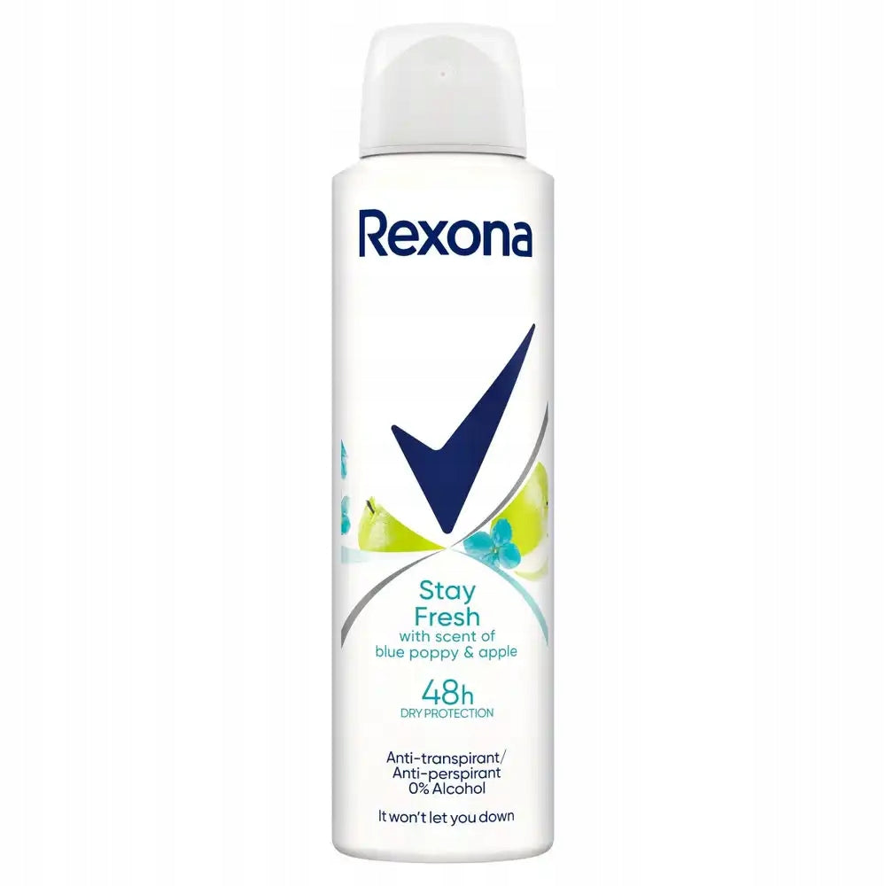 Rexona Freshness Izzadásgátló Spray 150 ml – Hosszan Tartó Frissesség és Védelem Egész Nap
