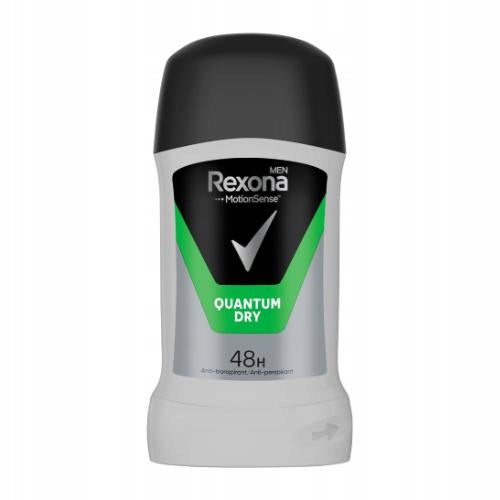 Rexona Quantum Dry 48H Izzadásgátló Stift – Akár 48 Órás Védelem és Hosszan Tartó Száraz Érzet