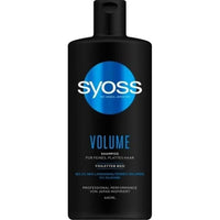 Syoss Volume Sampon Vékony Szálú Hajra 440 ml – Dúsabb és Volumendús Haj Minden Nap