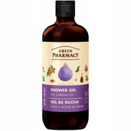 Green Pharmacy Fig & Argan Oil Tusfürdő 500 ml – Hidratáló és Tápláló Zuhanygél