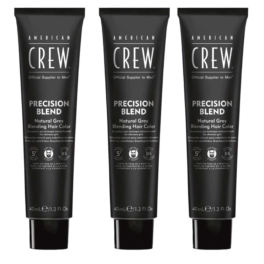 American Crew Precision Blend 40ml – Természetes ősz hajfedésű hajfesték férfiaknak