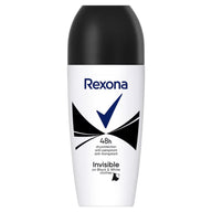 Rexona Invisible Black & White Izzadásgátló Stift Nőknek 50 ml – Védelem a Foltok Ellen és Hosszan Tartó Frissesség