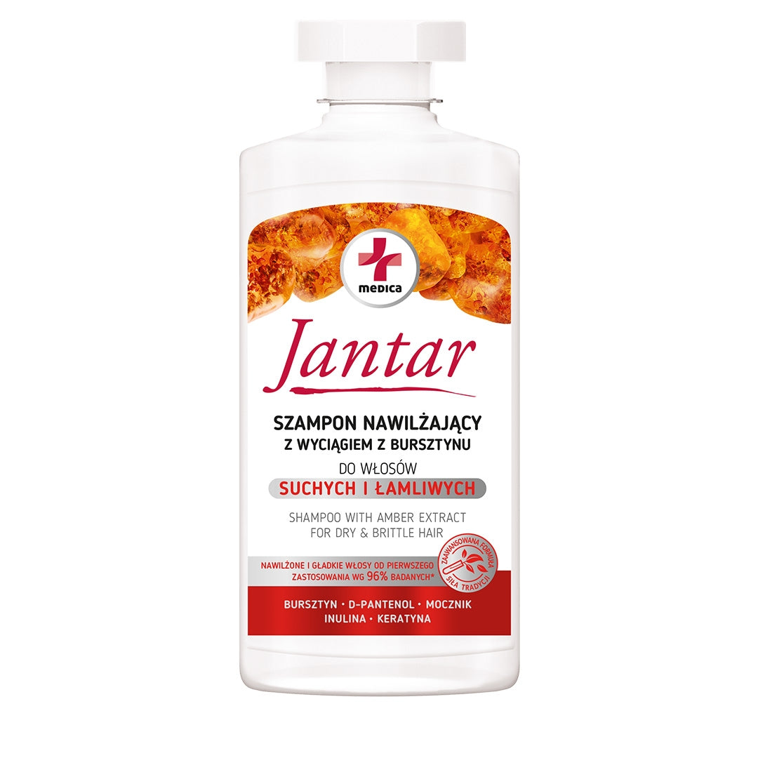 Jantar medica Strengthening shampoo for thin and sparse hair, 330 ml