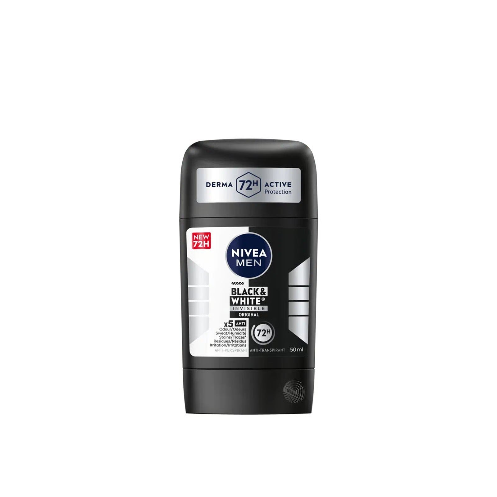 NIVEA MEN Deodorant Stick 48 Órás Védelemmel 50 ml – Megbízható Frissesség és Védelem Férfiaknak